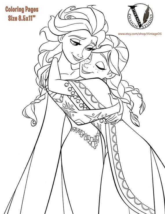 Disney Frozen Coloring Pages Frozen Kleurplaten Kleurplaten Prinses Kleurplaatjes