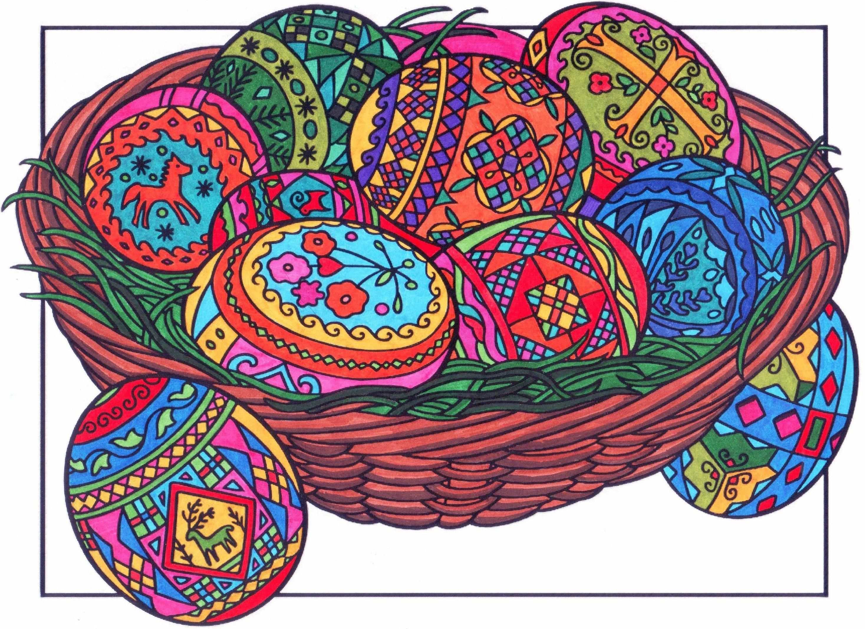 Paasmand Coloring Pages Easter Kleurplaten