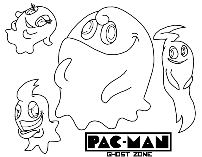 Scary Pacman Ghost Coloring Pages Precious Moments Coloring Pages Coloring Pages Prin
