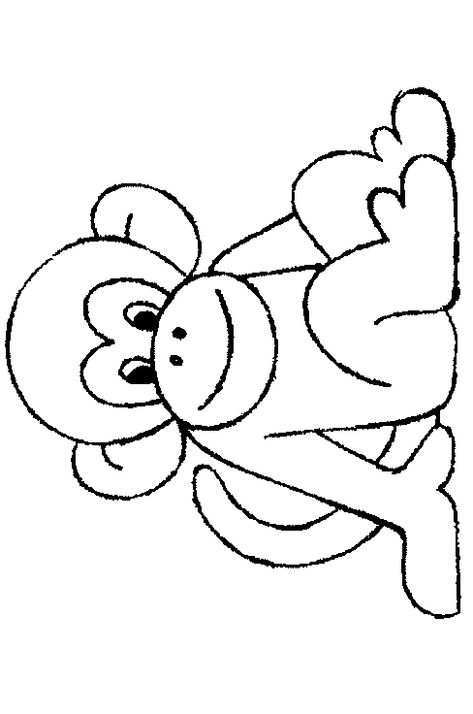 Dieren Apen 4 Gif 488 736 Coloring Pages Baby Art Monkey Pattern