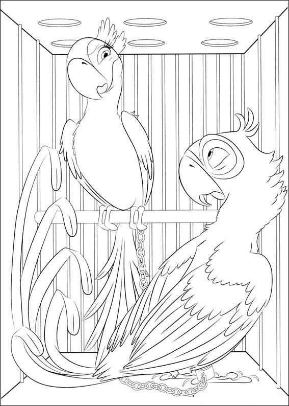 Kleurplaten Rio 12 Jpg 567 794 Mandala Coloring Pages Bird Coloring Pages Coloring Pa