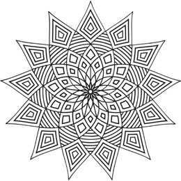 Pin Van Visi Delgado Op Craft Ideas Mandala Kleurplaten Kleurplaten Zentangle Patrone