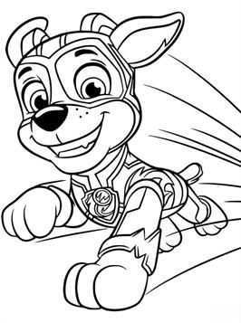 Kids N Fun 24 Kleurplaten Van Paw Patrol Mighty Pups Patrulha Canina Para Colorir Lem