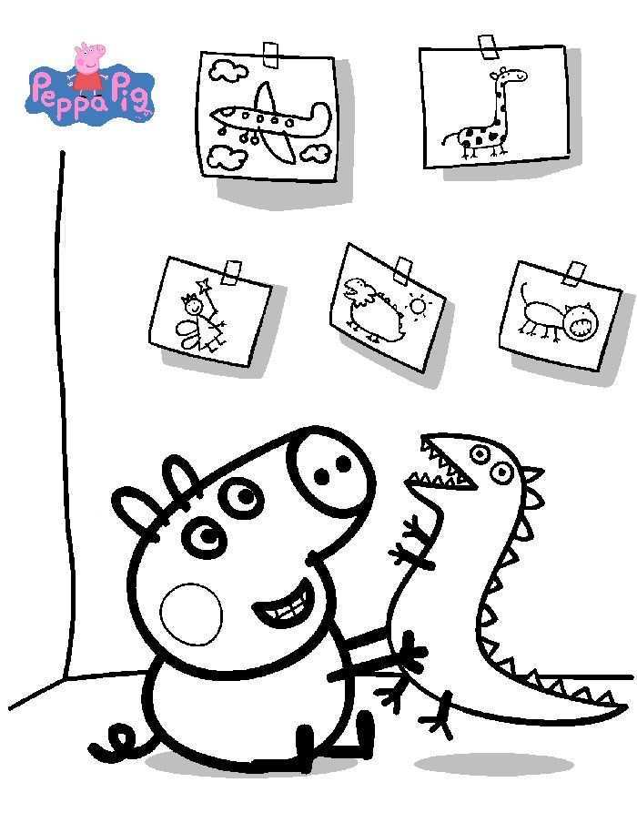 Kids N Fun Coloring Page Peppa Pig Peppa Pig Peppa Pig Coloring Pages Peppa Pig Colou