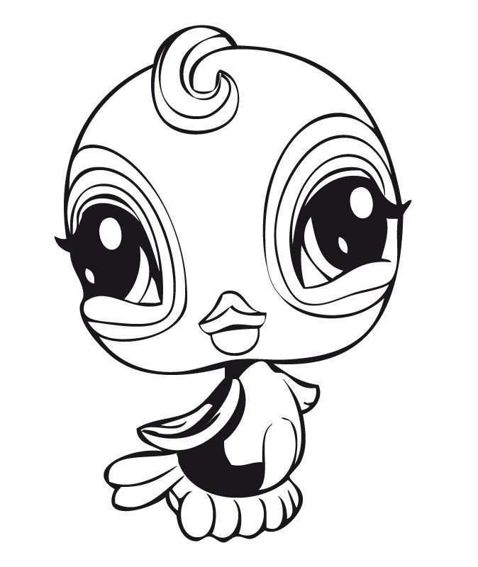 Dibujos Para Colorear Littlest Pet Shop 14 Colorear Para Ninos Paginas Para Colorear