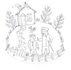 Peter And The Wolf Colouring Pages