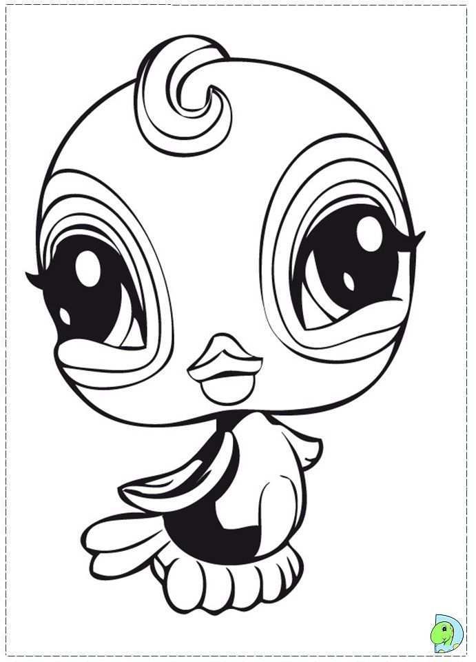 Littlest Pet Shop Coloring Page Coloring Pages Kleurplaten Kleurplaten Voor Kinderen