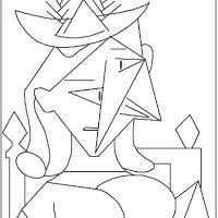 Afbeeldingsresultaat Voor Picasso Kleurplaat Picasso Kleurplaten