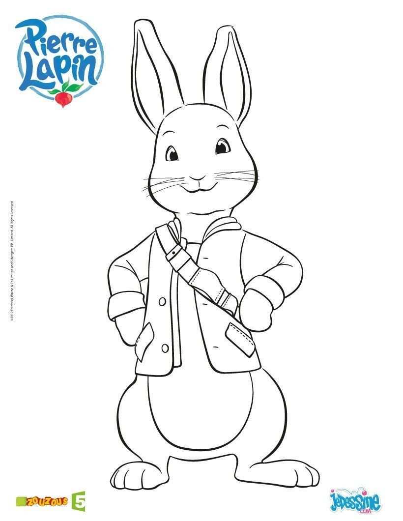 Coloriage Pierre Lapin A Imprimer Peter Rabbit Characters Peter Rabbit Birthday Peter