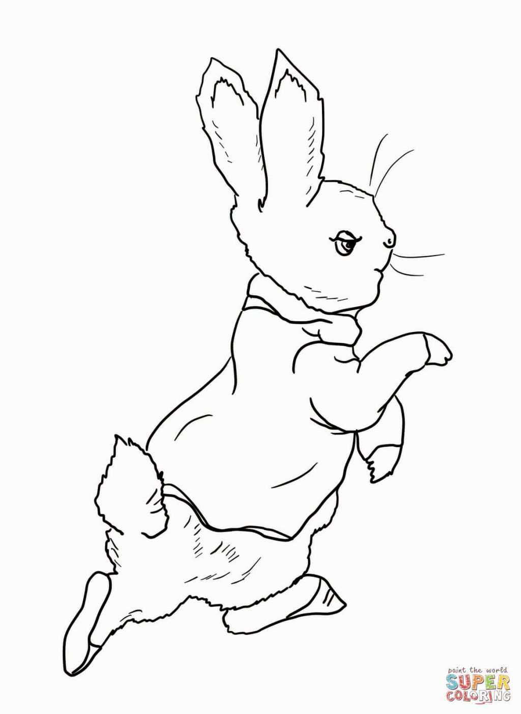 Peter Rabbit Coloring Pages Kleurplaten