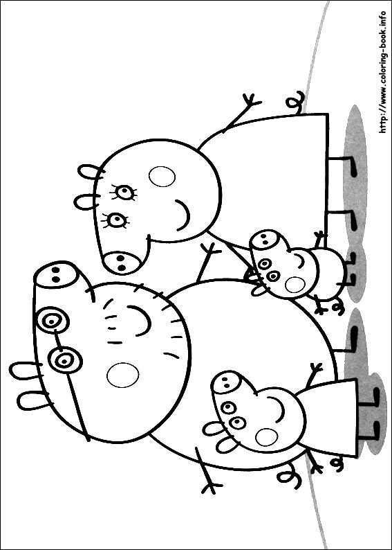 Peppa Pig Coloring Picture Peppa Pig Colouring Peppa Pig Coloring Pages Peppa Pig Fam