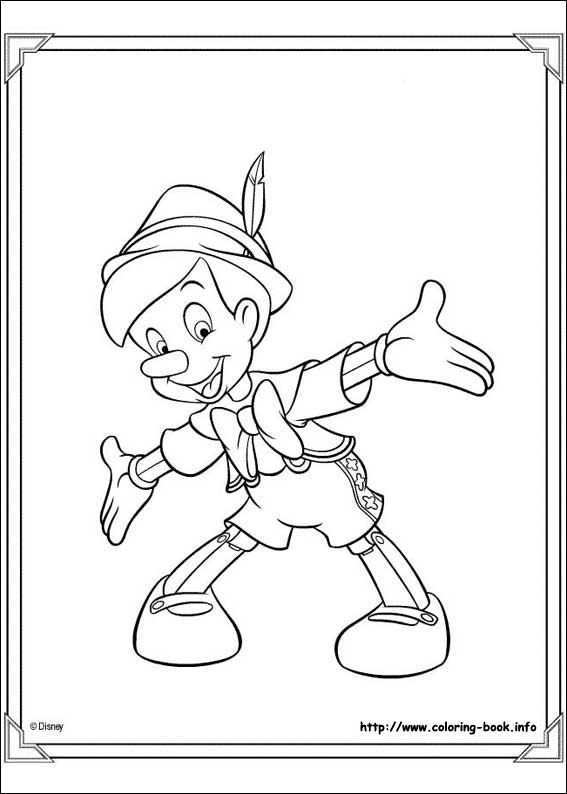 Pinocchio Coloring Picture Disney Coloring Pages Coloring Pages Coloring Pictures