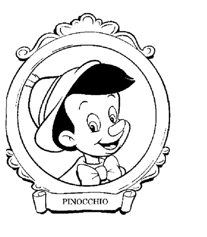 Pinocchio Lacht Pinokkio Kleurplaten Disney Schetsen