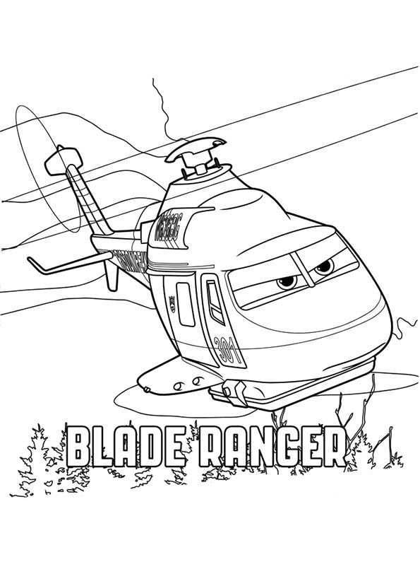 Planes 2 Kleurplaat Blade Ranger Cool Coloring Pages Disney Coloring Pages Coloring B
