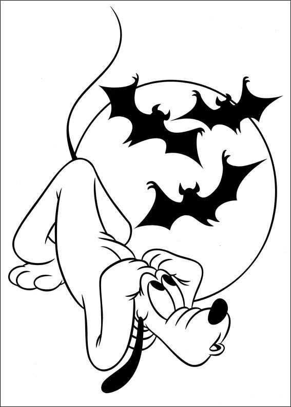 Dibujos Para Colorear Pluto 2 Halloween Coloring Pages Cartoon Coloring Pages Hallowe