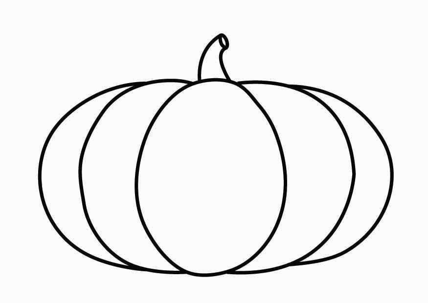 Kleurplaat Pompoen Afb 26868 Pumpkin Coloring Pages Halloween Coloring Pages Hallowee