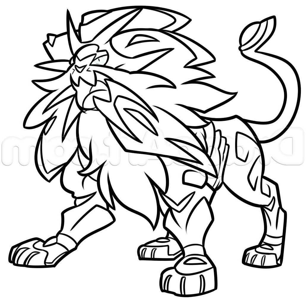 12 Inspirant De Dessin Pokemon Solgaleo Photos Dessin Pokemon A Imprimer Coloriage Pi