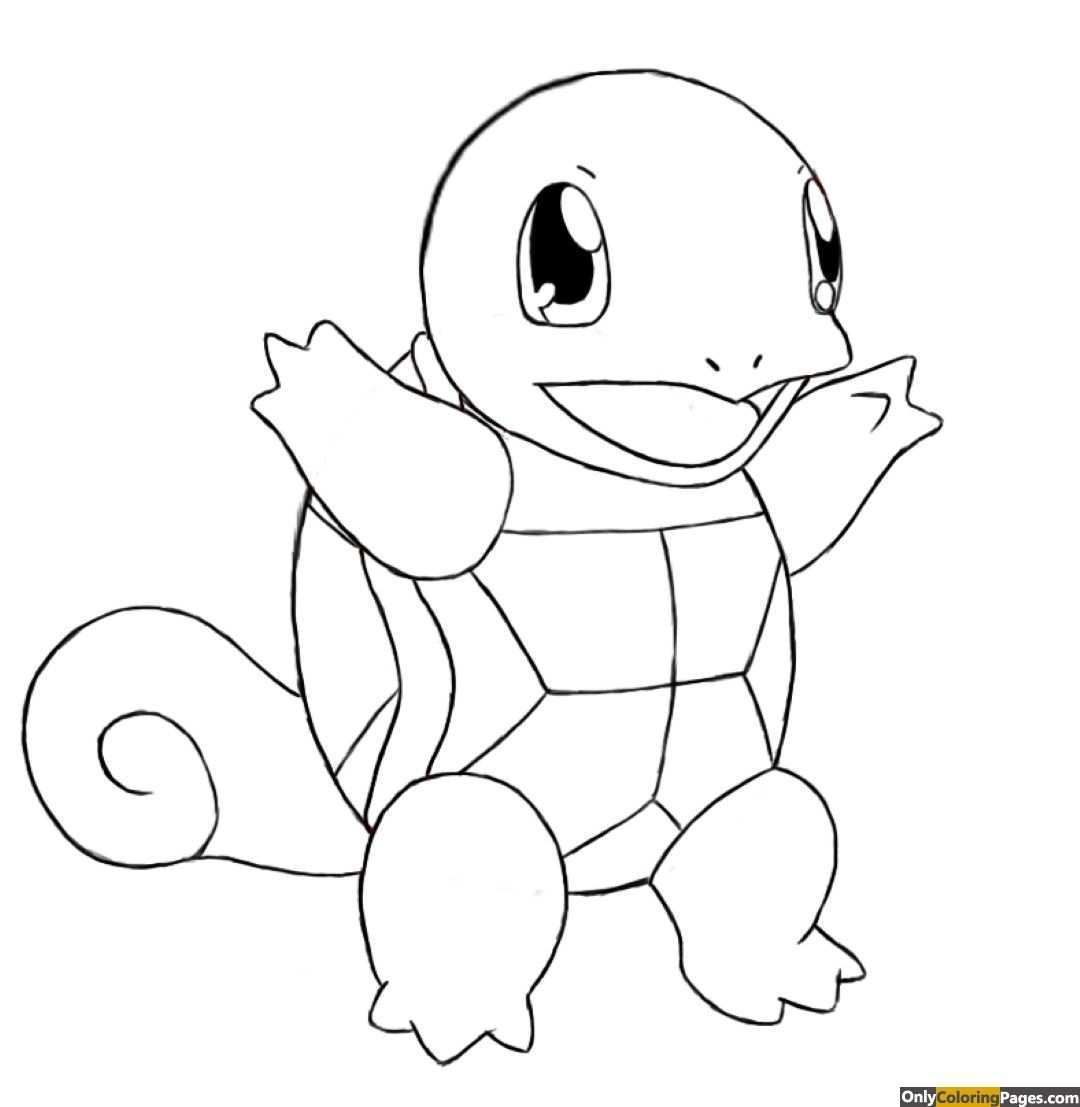Pokemon Coloring Pages Squirtle Pokemon Coloring Pages Pokemon Coloring Pokemon Sketc