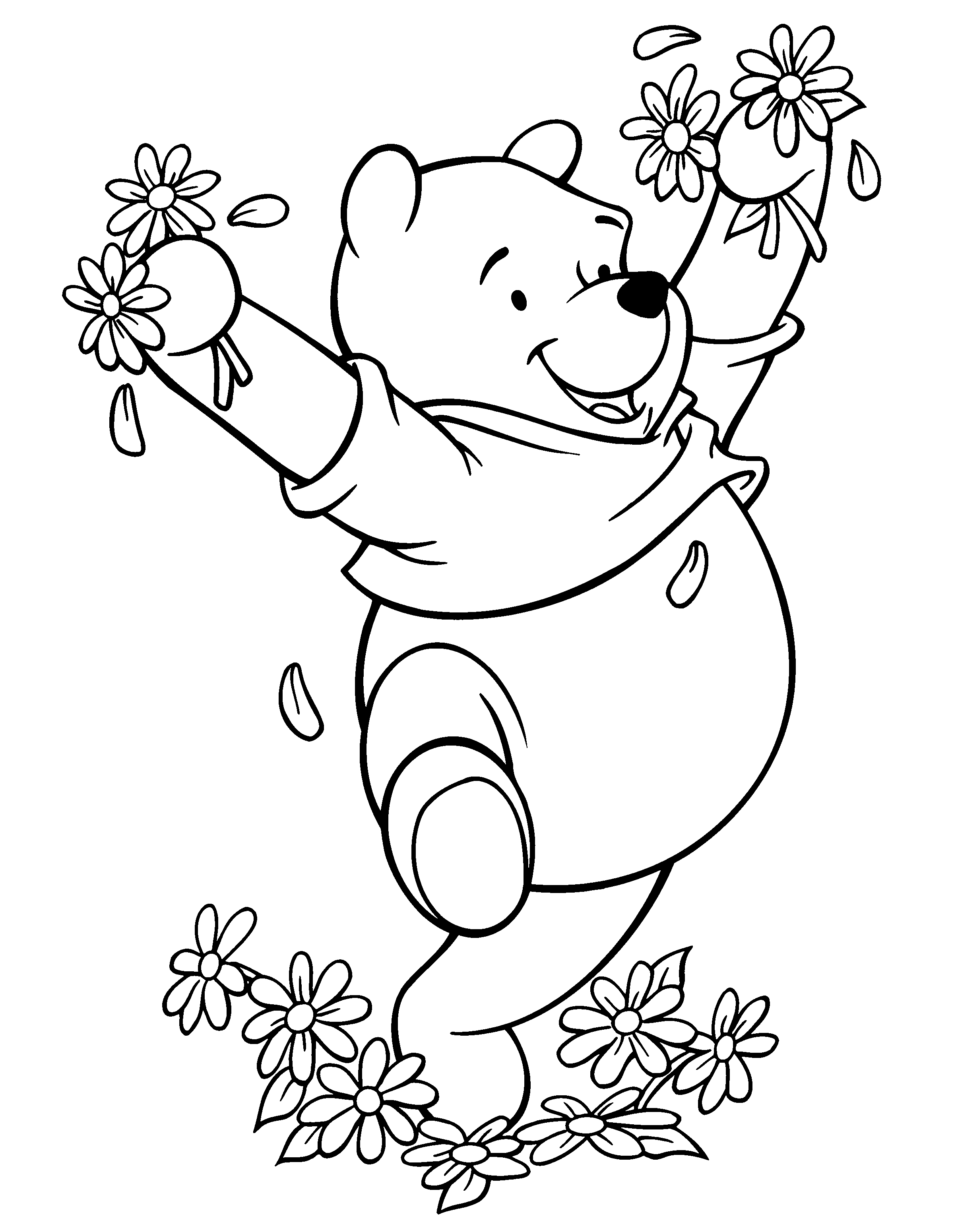 Winnie The Pooh Coloring Pages Coloringpages1001 Com Disney Coloring Pages Mandala Co