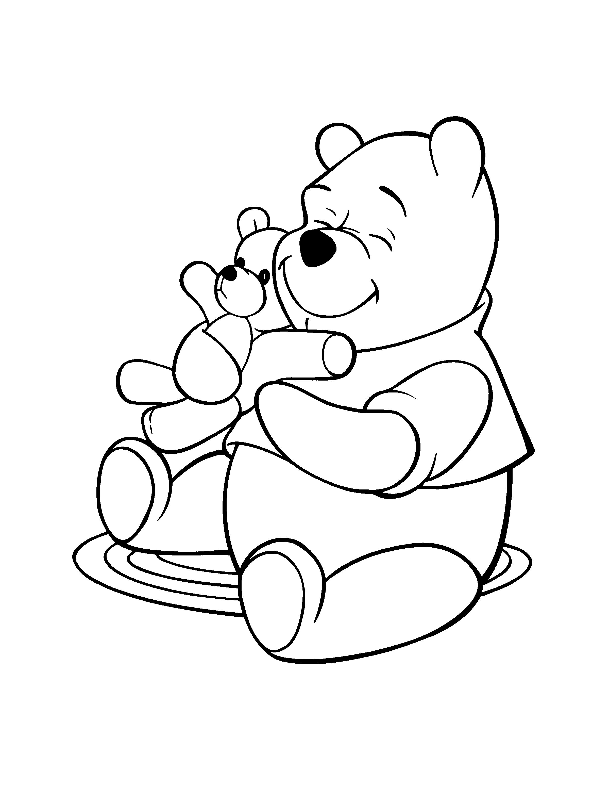 Coloring Page Winnie The Pooh Coloring Pages 80 Bear Coloring Pages Disney Coloring P