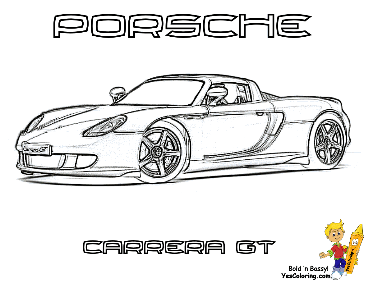 Download Or Print This Amazing Coloring Page Porsche Coloring Page Coloring Pages Det