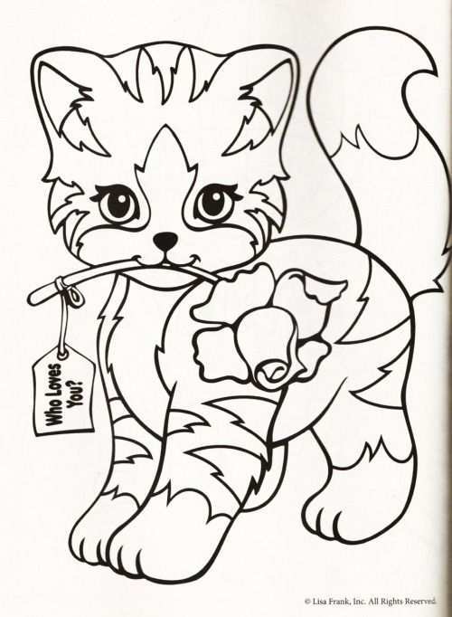 Kleurplaat Poes Roos Coloring Pages Cat Coloring Page Christmas Coloring Pages