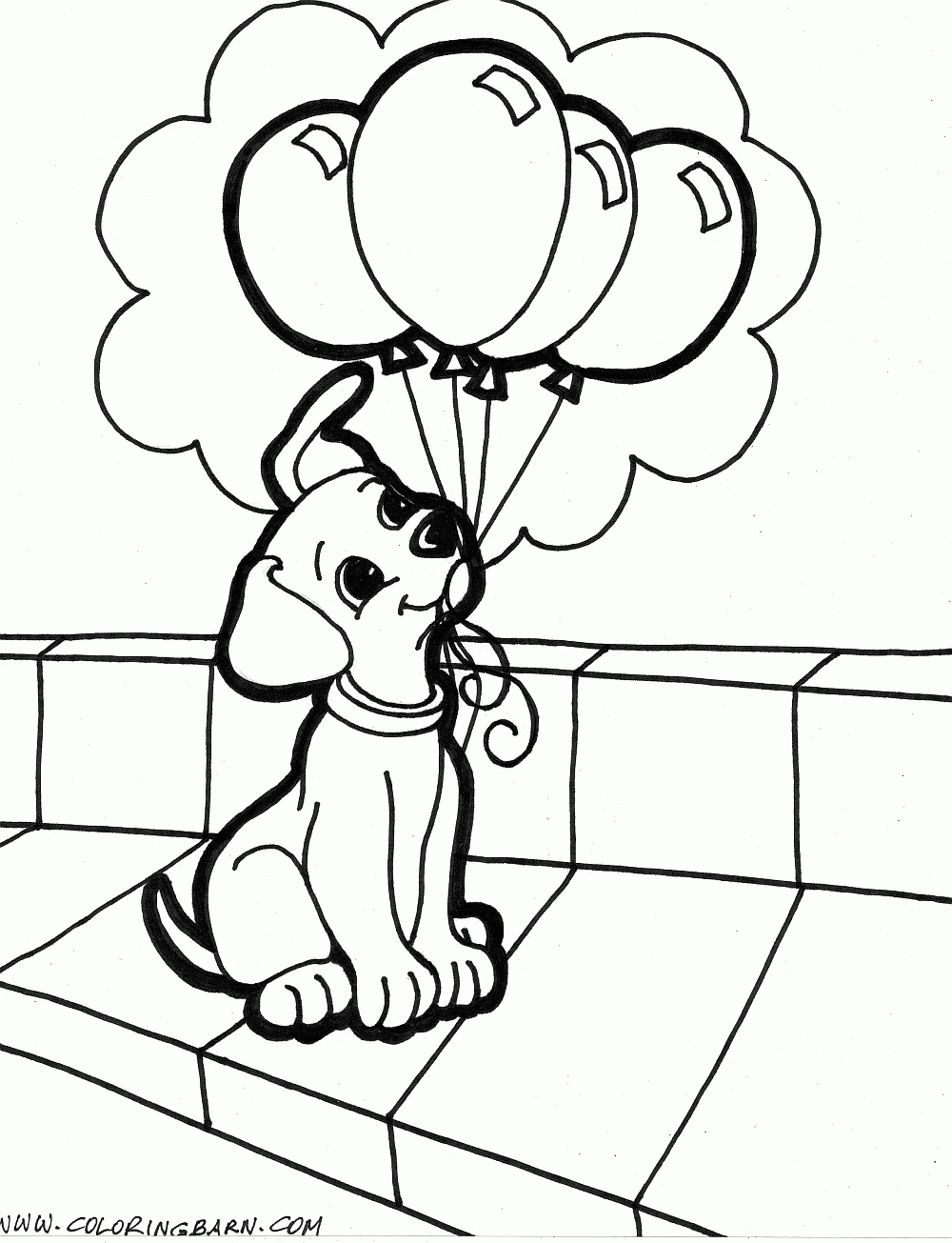 Puppy Coloring Pages Free Cute Sheets To Print Kleurplaten Kleurplaten Voor Kinderen