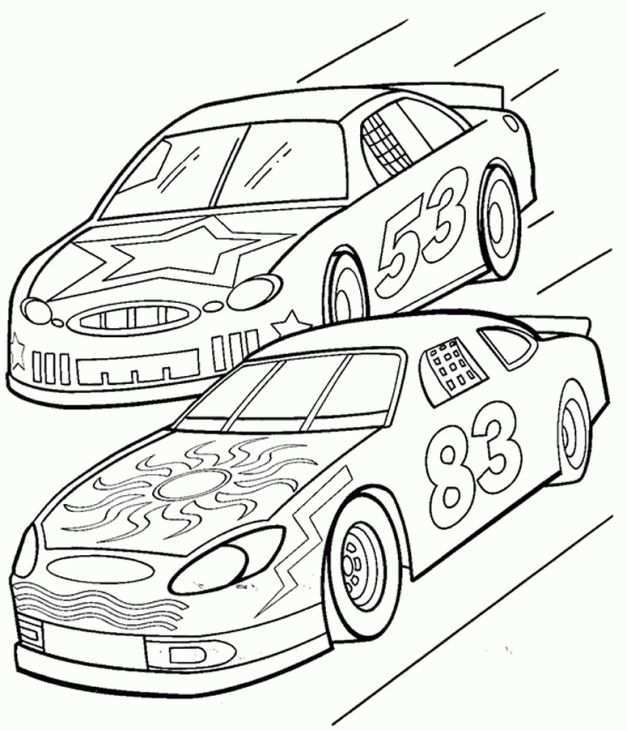 Nascar Coloring Page Online Letscolorit Com Race Car Coloring Pages Cars Coloring Pag