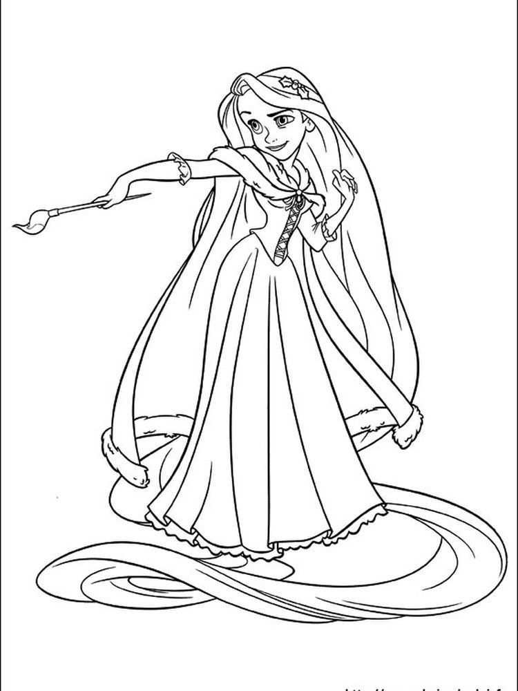 Rapunzel Coloring Pages We Have A Rapunzel Coloring Page Collection That You Can Stor