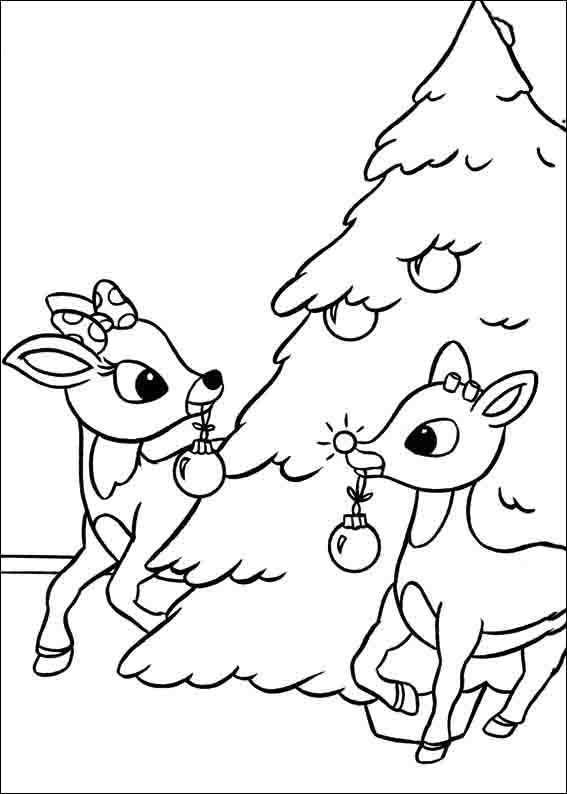 Dibujos Para Colorear Rudolph El Reno De La Nariz Roja 8 Dibujo Navidad Para Colorear Hojas De Navidad Para Colorear Dibujos De Navidad Para Imprimir