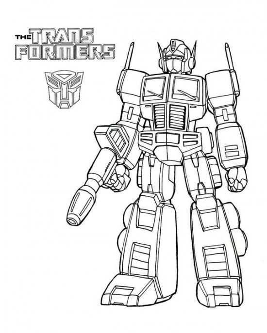 Printable Transformers Coloring Pages Online For Kids All About Free Coloring Pag Tra