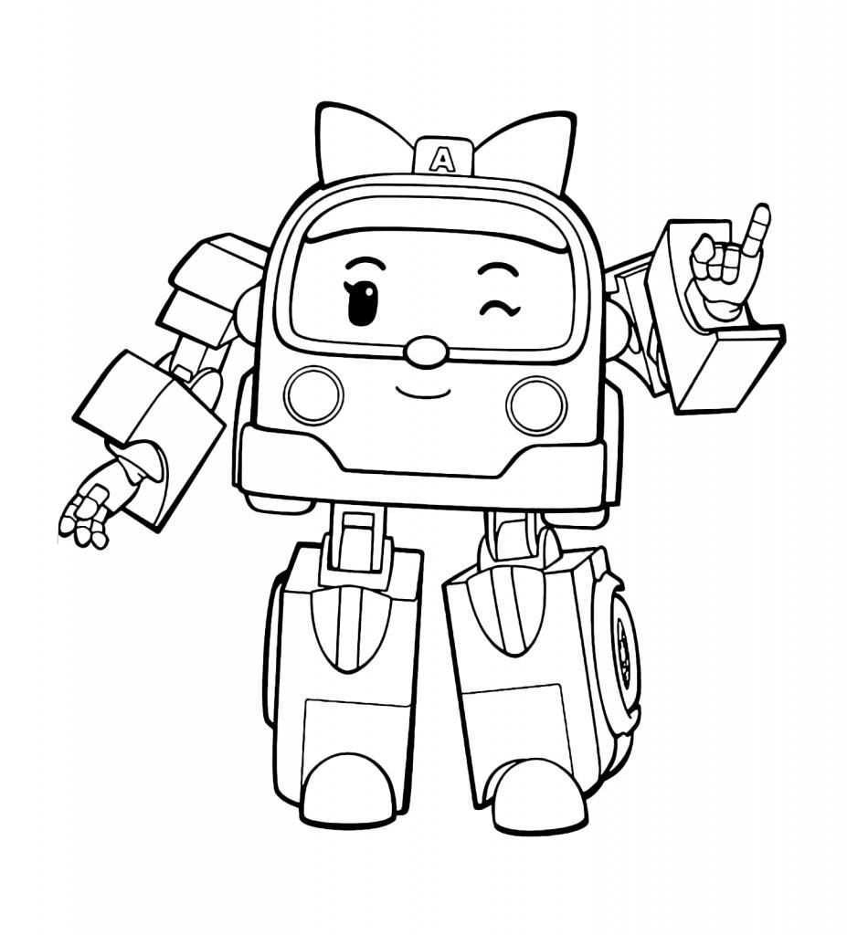 16 Coloring Pages Robocar Poli Coloring Books Disney Coloring Pages Coloring Pages