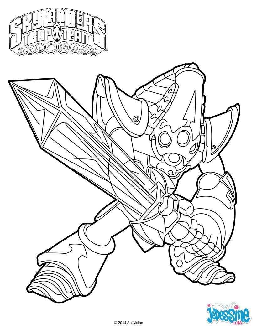 Coloriage Skylanders Skylanders Kleurplaten