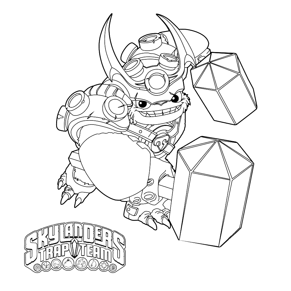 Skylanders Coloring Pages Best Coloring Pages For Kids Owl Coloring Pages Coloring Pa