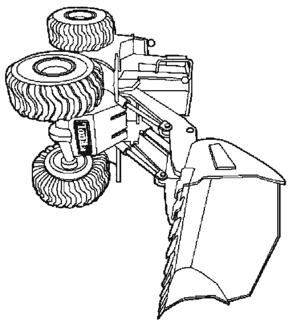 Bulldozer Kleurplaat Kleurplaten