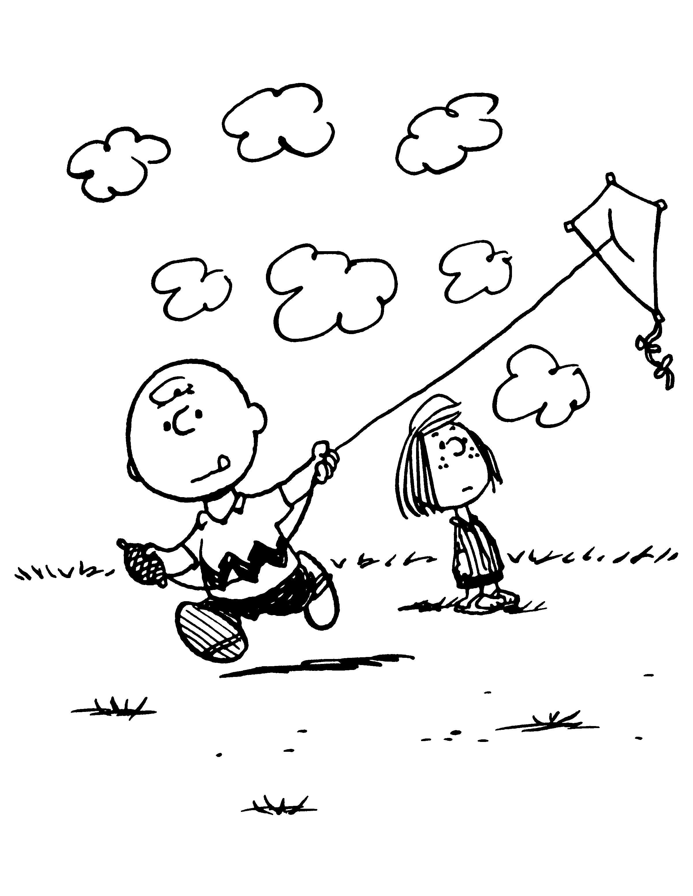 Pin Op Charles M Schulz Coloring Book