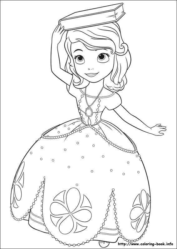 Sofia The First Coloring Picture Disney Princess Coloring Pages Mermaid Coloring Page