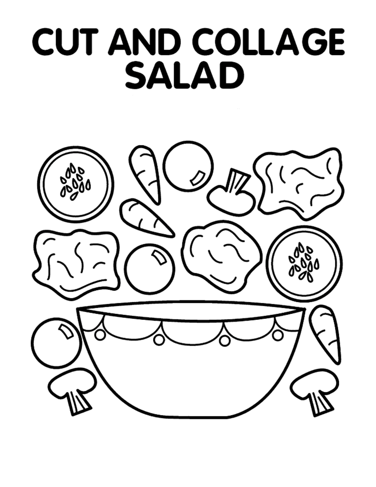 Coloring Pages Food Kleurplaten