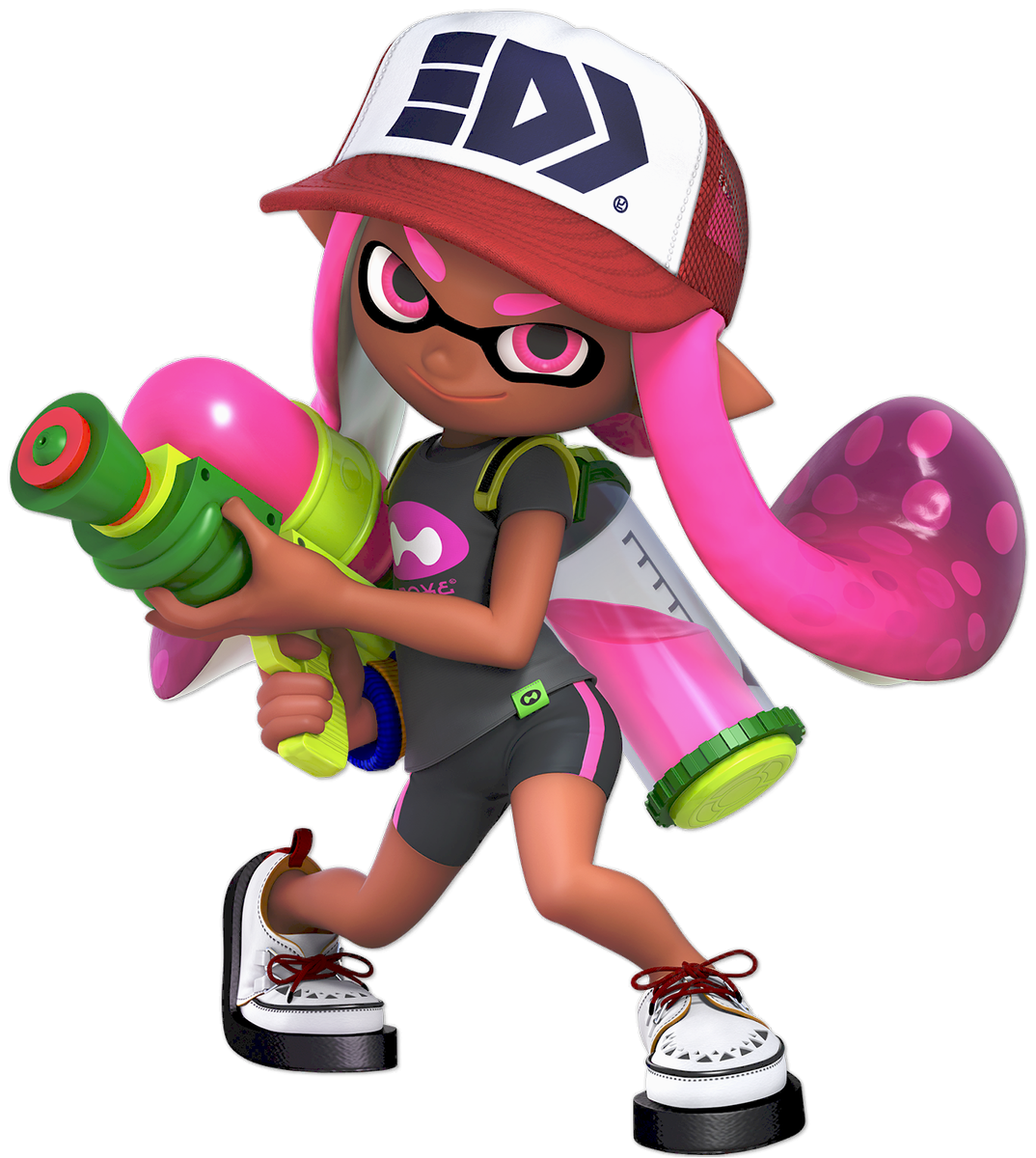 Inkling Girl Ssb Ultimate Super Smash Bros Splatoon Smash Bros