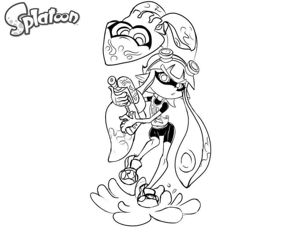 12 Grand Coloriage De Splatoon 2 Gallery