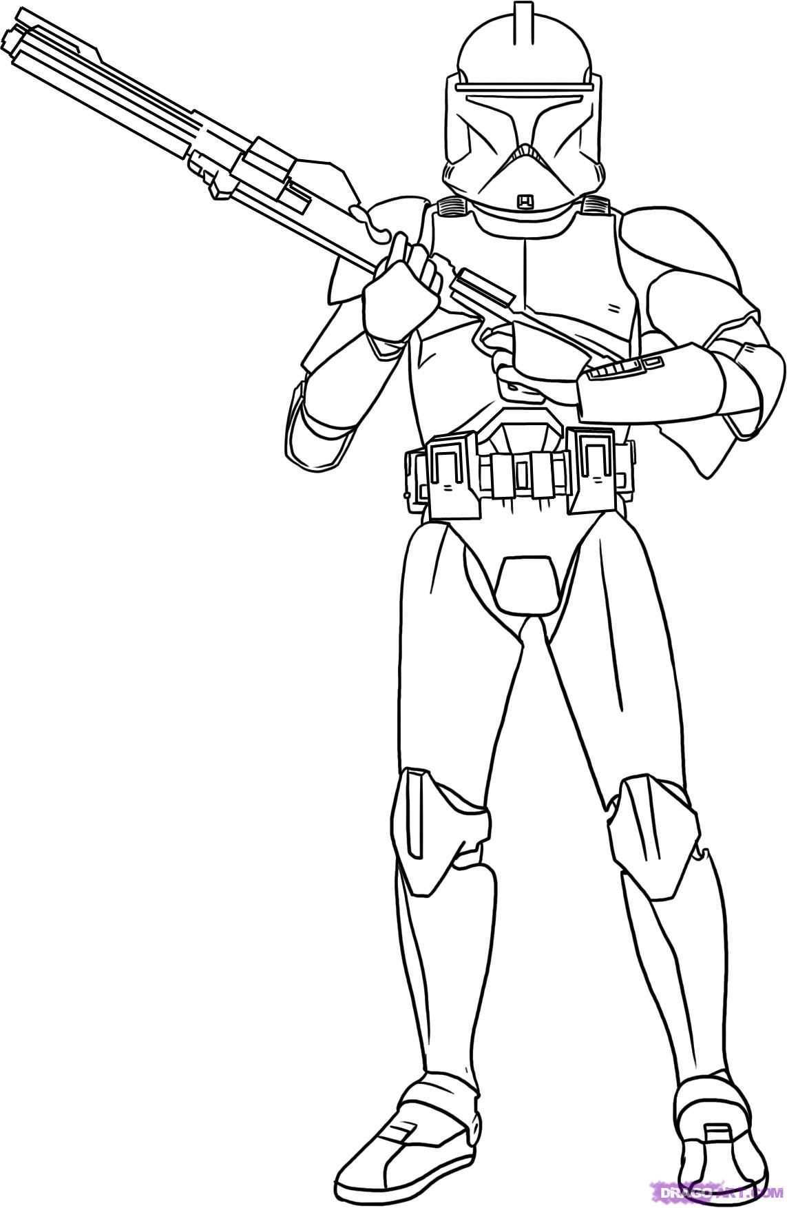 Star Wars Coloring Pages Free Printable Star Wars Coloring Pages Star Wars Drawings S