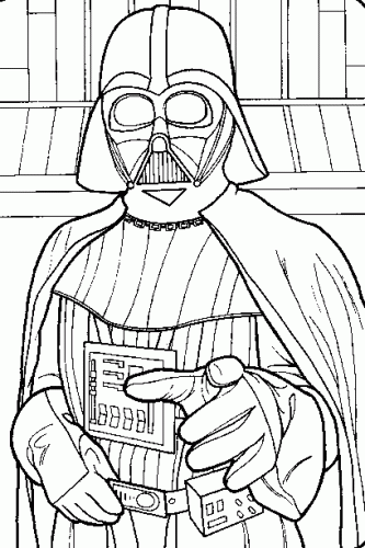 Darth Vader Star Wars Coloring Printable Star Wars Drawings Star Wars Coloring Book S