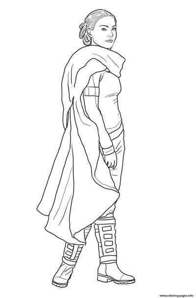 100 Star Wars Coloring Pages Coloring Pages Star Wars Padme Disney Coloring Pages