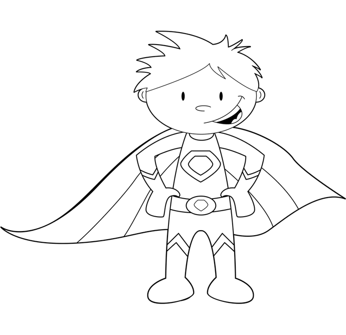 Childrens Superhero Coloring Pages Childrens Superhero Coloring Pages Superhero Color