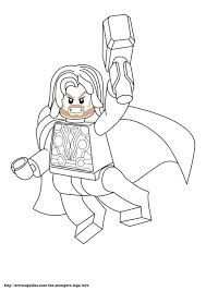 Image Result For Thor Printable Character Lego Kleurplaten Kleurplaten Kleuren