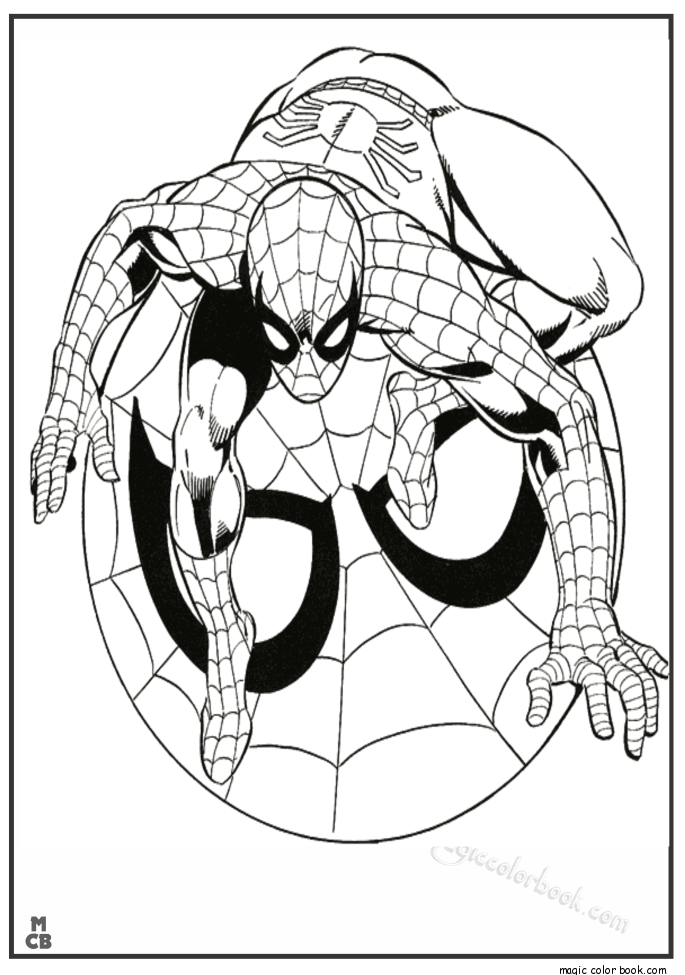 Spiderman Coloring Pages Free 10 Spiderman Coloring Superhero Coloring Pages Superher
