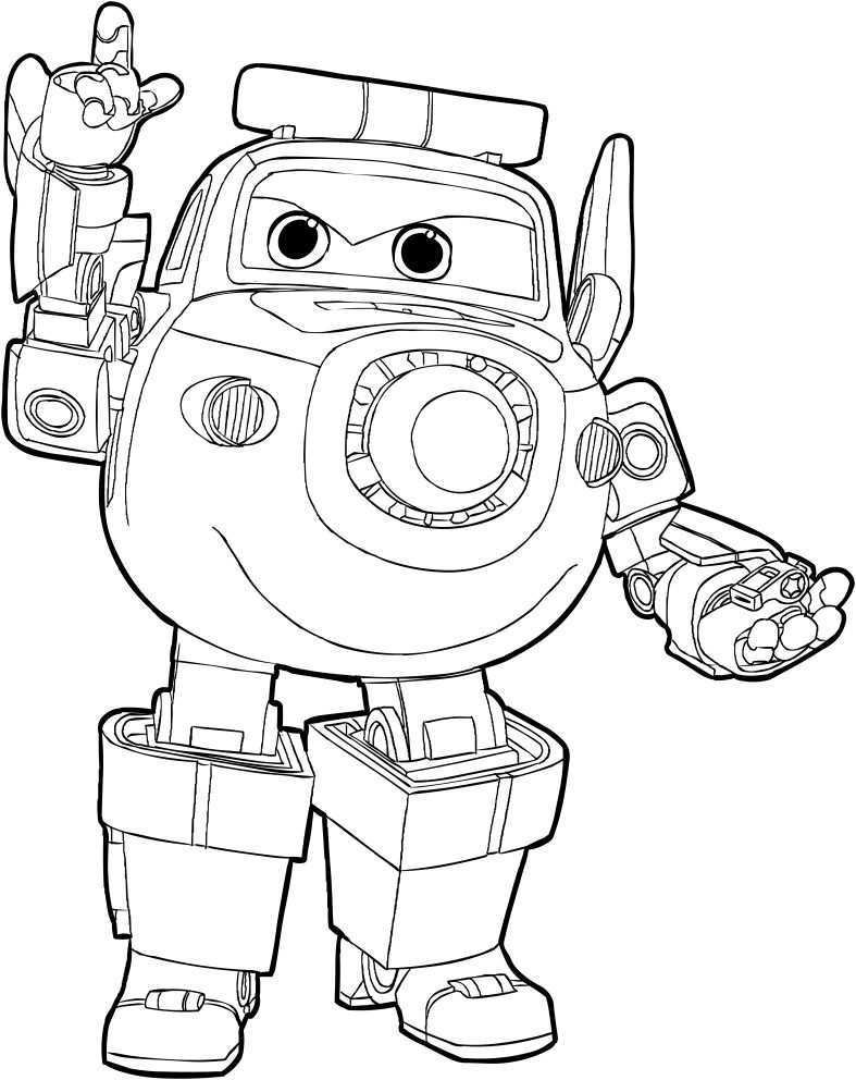 Top 15 Super Wings Printable Coloring Pages For Kids Coloring Pages For Kids Coloring