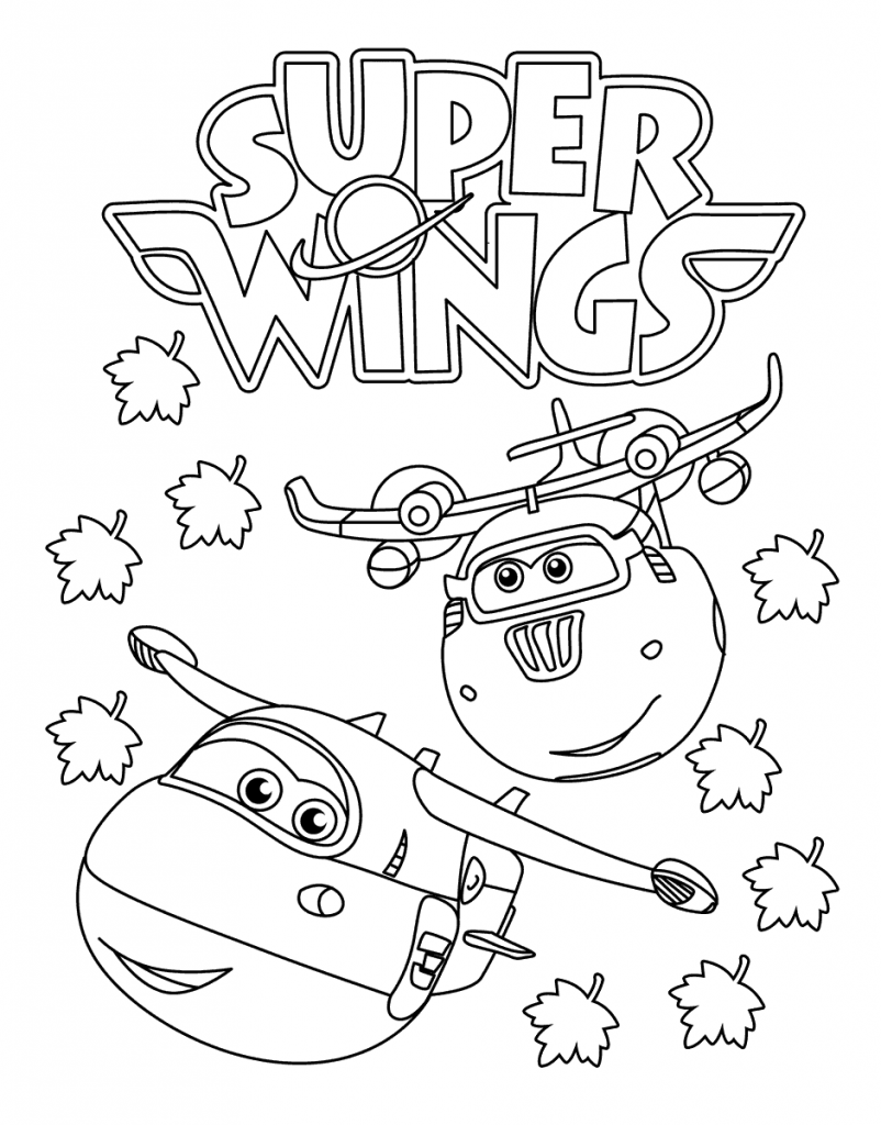 Super Wings Coloring Pages Best Coloring Pages For Kids Airplane Coloring Pages Color