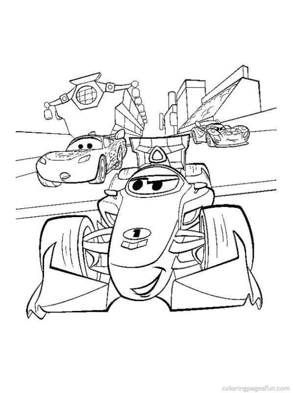 Disney Cars 2 Coloring Pages For Kids Printable Imagenes Para Dibujar Cars 1 Dibujos