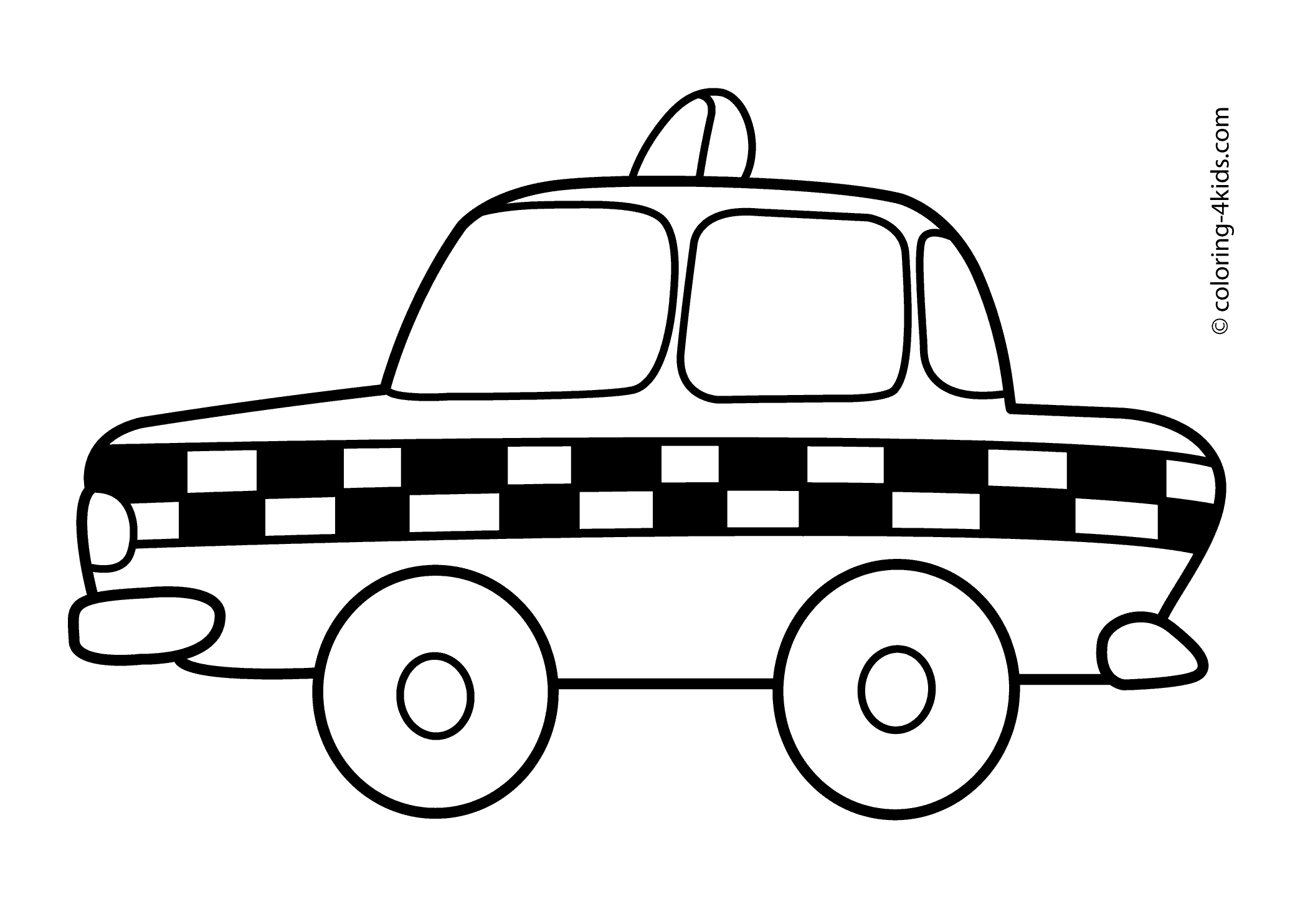 Taxi Transportation Coloring Pages For Kids Printable Free Coloring Pages For Kids Co